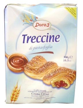 Treccine with Cocoa Cream (Dora) 300g by Dora