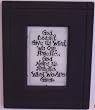 Small Framed Verse - God Verse