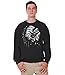 Awkwardstyles Feather Headdress Skull Crewneck Sugar Skull Sweatshirt + Bookmark