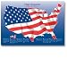 Hoffmaster 901-ECO64 Flag Etiquette Recycled Placemat