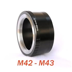 RAINBOWIMAGING M42 lenses to Micro 4/3 Four Thirds System Camera Mount Adapter, Olympus PEN E-P1, Panasonic Lumix DMC-GF1, GH1, G1, G2, G10, MSRP USD24.99