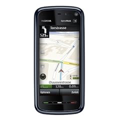 Nokia 5800 Smartphone (GPS, 3,2 MP, WLAN, MP3, Ovi Karten, KFZ-Halterung) blue