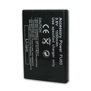 PRO SERIES Equivalent AIPTEK NP-60 Li Ion Battery for Action-HD 1080P A-HD GVS A-HD 720p... by Accessory Power
