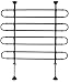 GMI PetShield 8-Bar Tubular Travel Barrier