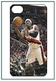 Gerald G Wallace Portland Trail Blazers NBA Star Player iPhone 4s iPhone4s Black Case Cover Protector Bumper