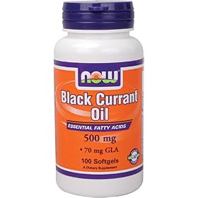 Now Foods Black Currant Oil 500mg Soft-gels, 100-Count: Health &amp; Personal Care