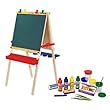 Melissa & Doug Deluxe Standing Easel & Companion Supply Set Bundle