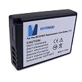 Mertrado DMW-BCG10E Akku (950mAh, 3,7 V) f�r Panasonic Lumix DMC-3D1/TZ6/ZS1/TZ7/ZS3/TZ8/TZ10/TZ18/TZ22/TZ25/TZ31/ZX1/ZR1/ZX3