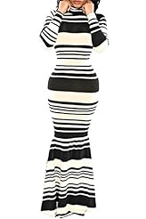 Polyester/Spandex Mermaid Ankle Length Turtleneck Party Dress/Maxi Dress 