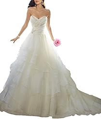 A-line Lace  Sweetheart Bridesmaid Dress  With Ruffles