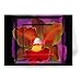An Attractive Flower, 2002 (oil on canvas) .. - Greeting Card (Pack of 2) - 7x5 inch - Art247 - Stan
