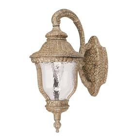 1 light antique umber outdoor wall mount by Aztec