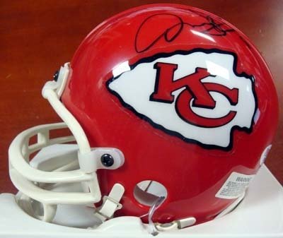 Derrick Thomas Autographed/Hand Signed KC Chiefs Mini Helmet PSA/DNA #Q35665