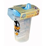 Baby Looney Tunes Daffy Duck Non Spill Cup Blue New