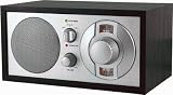 SOUNDMASTER - TR 7 schwarz/silber Design MW/UKW Radio im Holzgeh�use - 
