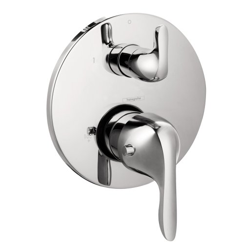 Hansgrohe 04225000 E Thermostatic Trim with Volume Control Chrome