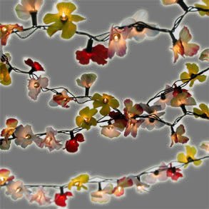 Light Up Flower Lei Garland