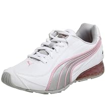 PUMA Women's Cell Cerae II Running Shoe,White/Almond/Blossom/Silver,7 M US