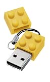 Building Block 2GB USB Flash Drive - Yellow