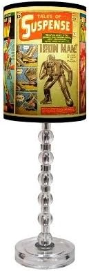 Iron Man/Covers Table Lamp With Acrylic Spheres Base