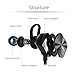 Mpow Bluetooth 4.1 Wireless Sports Headphones In-ear Running Jogging Stereo Earbuds Headsets with 8-Hour Mic Talking Time for iPhone 6s etc-Black