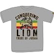 ZION ROOTSWEAR - Conquering - Athletic Gray T-Shirt