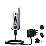 International Wall / AC Charger for the Sanyo MM-5600 - Gomadic Brand w/ TipExchange Technology