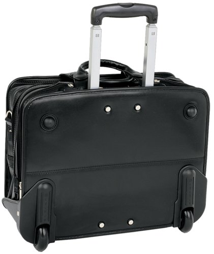 McKleinUSA CLINTON 88445 Black 17 Detachable-Wheeled Laptop Case McKleinUSA CLINTON 88445 Black 17 Detachable-Wheeled Laptop Case