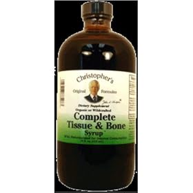 Complete Tissue and Bone Formula Syrup 16 Ounces by Christopher's Original Formulas