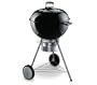 Weber 1351004 One-Touch Premium, Holzkohle-Kugelgrill  57 cm, Schwarz