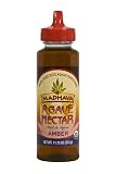 Cover of Madhava Agave Nectar, Natural Sweetener, Amber, 11.75-Ounce Bottles (Pack of 12)