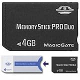 4GB Memory Stick Pro Duo Card For PSP Cameras, Mobiles