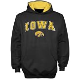 Iowa Hawkeyes Youth Black Automatic Hoody Sweatshirt