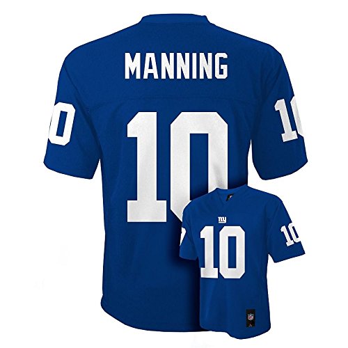 Eli Manning #10 New York Giants NFL Youth Mid-tier Jersey Blue