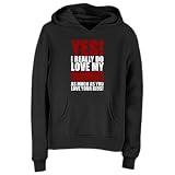 Sweatshirt Woman Black  Yes! I Really Do Love My Chihuahuas  Dog