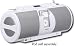 Insignia NS-B2114W iPod / CD / AM-FM BoomBox