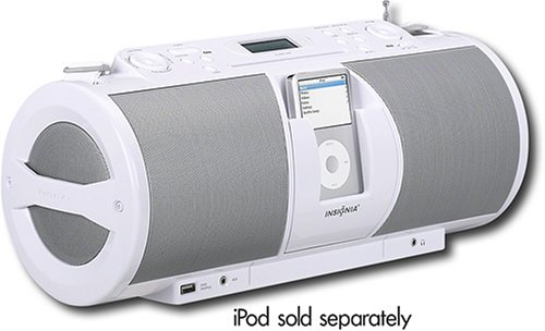 Electronics: Insignia NS B2114W iPod / CD / AM FM BoomBox