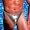 Men' SILVER FOIL Brazil Style Bottom Cut Swim Brief, Medium
