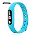 Fitness Tracker, ELEGIANT Smart Bracelet Wireless Activity Wristband Sports Watch Bluetooth For Android IOS With Steps Tracking Calories Burned Sleep Monitor Heart Rate etc. Blue-NEW