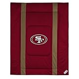 San Francisco 49ers NFL "Side Line Collection" Twin Bed Comforter