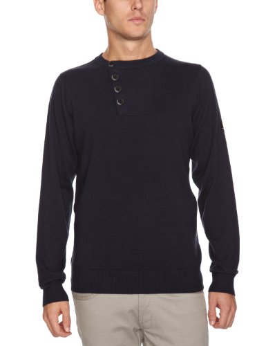 Bench Herren Pullover UNREAL KNIT, total eclipse, M, BMFA0782