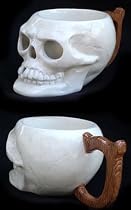 "HAKA PO`O" TIKI THOR MUG - SKULL TIKI MUG