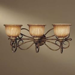 Minka Raffine Aged Patina 3 Light Bath Vanity 5963-243