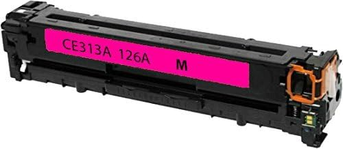 1 PACK - Remanufactured HQ MAGENTA Toner Cartridge Compatible with HP CE313A 126A