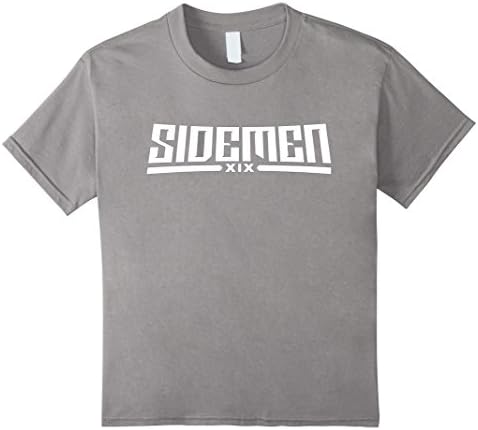 Kids Sidemen T-shirt 10 Slate