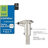 S5 SlimPWRcard - 0.5mm Ultra Thin Qi Receiver Card Module for Samsung Galaxy S5 V Compatible with S-View Cover and NFC Function, Recommended to Use with QiStone+ & WoodPuck or Koolpad