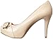 Nine West Women's Chocolate Leather Platform Pump