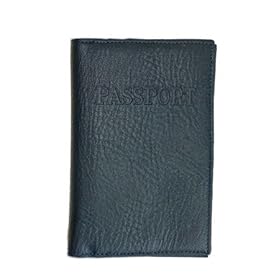  Passport Cover Navy Travel Id Credit Cards Money Document Holder