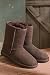 Women's Classic Short UGG Boots, CHOCOLATE, Size 8