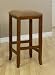 Set of 2 Mission Oak 29" Square Bar Stools